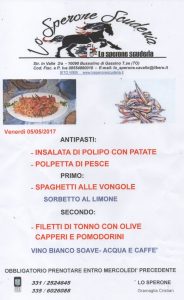 volantino pranzo pesce